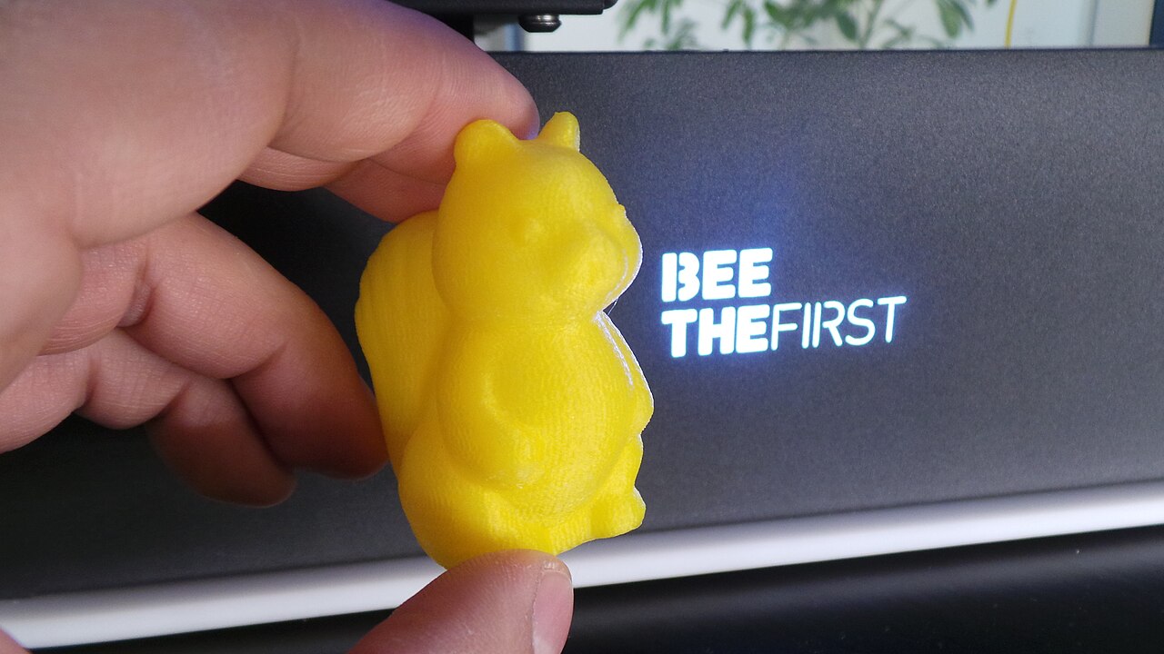 ภาพประกอบ: BEEVERYCREATIVE BEETHEFIRST 3D-prints a squirrel - 13987889905