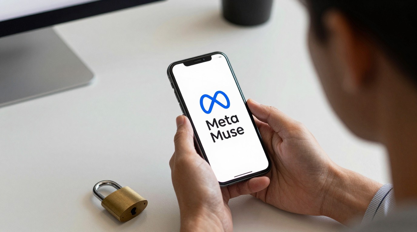 ภาพสร้างด้วย AI (ไม่ใช่ภาพถ่ายจริง) ประกอบข่าว Android Authority ชี้ Meta Muse เป็น AI agent น่ารักแต่ Meta มีปัญหาเรื่องความเป็นส่วนตัวในอดีต