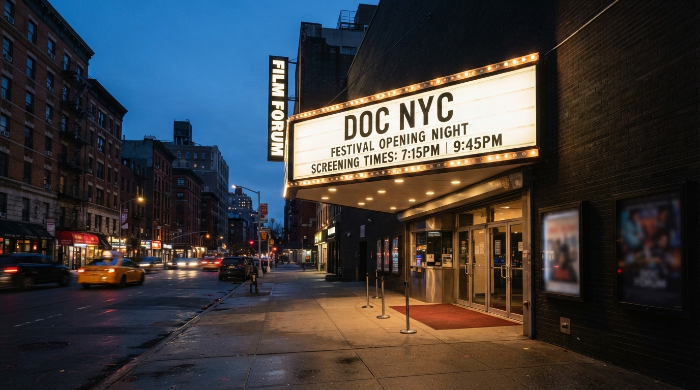ภาพสร้างด้วย AI (ไม่ใช่ภาพถ่ายจริง) ประกอบข่าว DOC NYC เผย Short List สารคดีเข้าชิงออสการ์ มีเรื่องของ Elizabeth Holmes และ Elon Musk