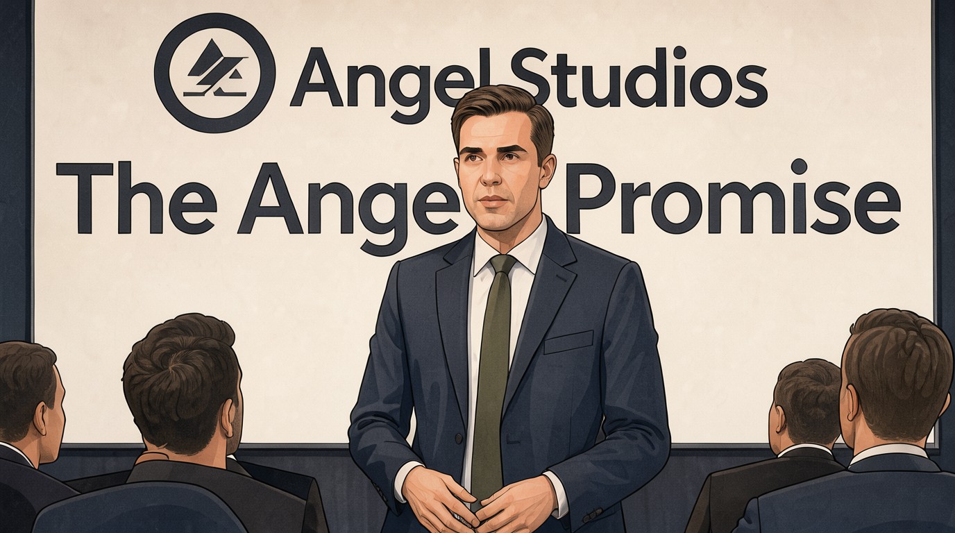 ภาพสร้างด้วย AI (ไม่ใช่ภาพถ่ายจริง) ประกอบข่าว Angel Studios ออกนโยบายใหม่ ห้ามฉากเซ็กซ์ คำหยาบ และใช้ชื่อพระเจ้าในทางที่ผิด