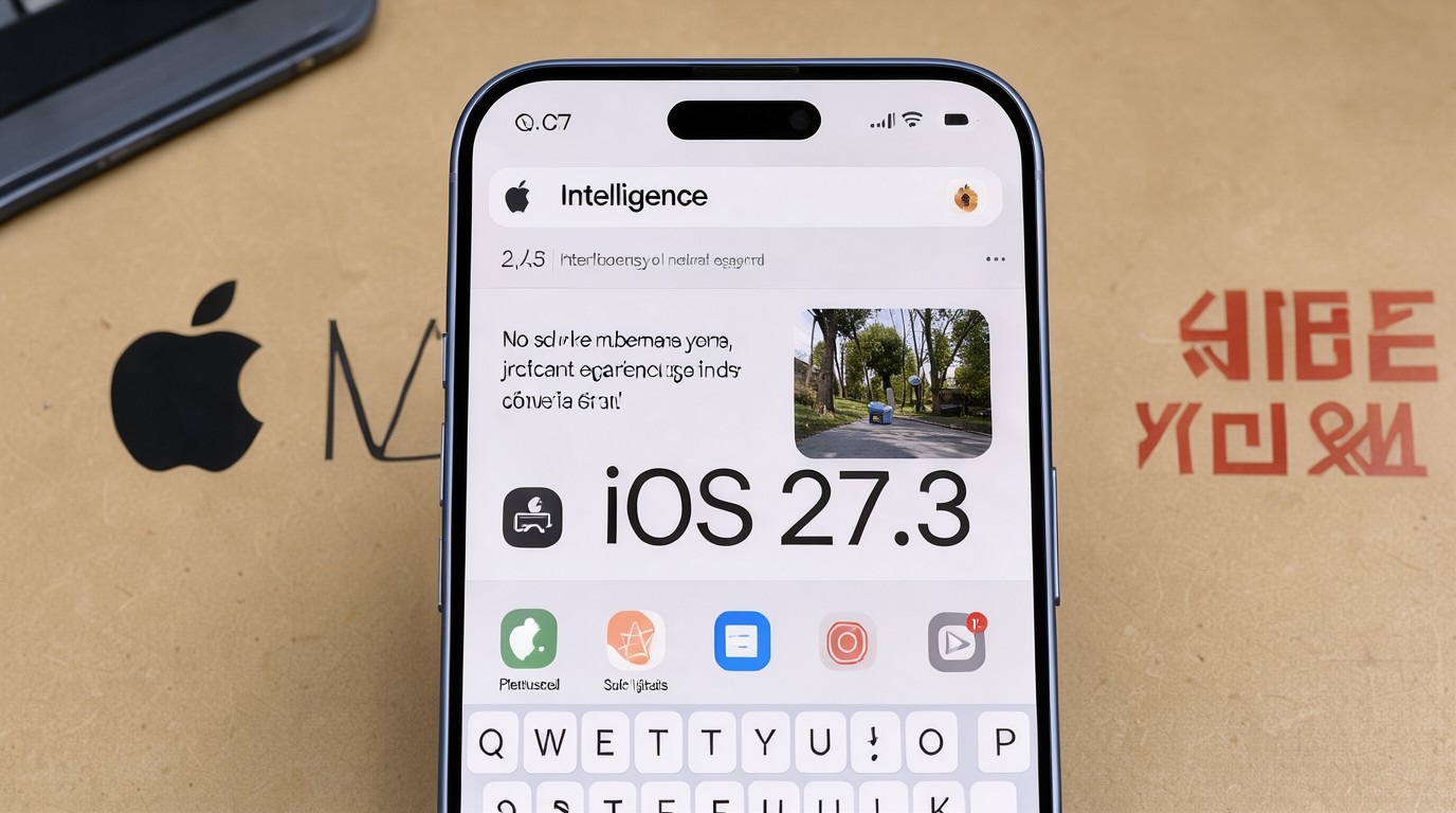 ภาพสร้างด้วย AI (ไม่ใช่ภาพถ่ายจริง) ประกอบข่าว Apple Intelligence เตรียมลงจีนแล้ว มาพร้อม iOS 27.3 เดือนธันวาคม