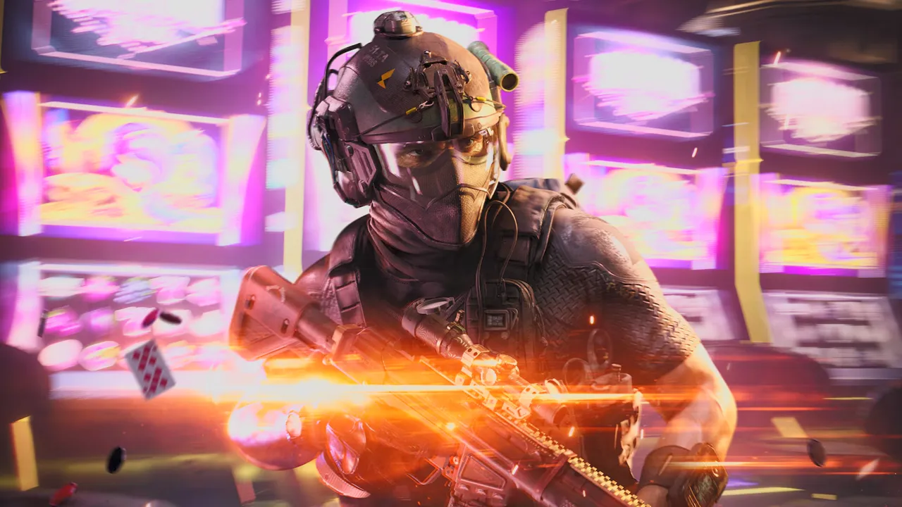 ภาพโปรโมตทางการจาก Battlefield Studios (ภาพประชาสัมพันธ์) ผ่าน IGN ประกอบข่าว Battlefield 6 แจงดราม่า skin พิมพ์ผิดคำว่า security และปืนพก 5 กระบอก