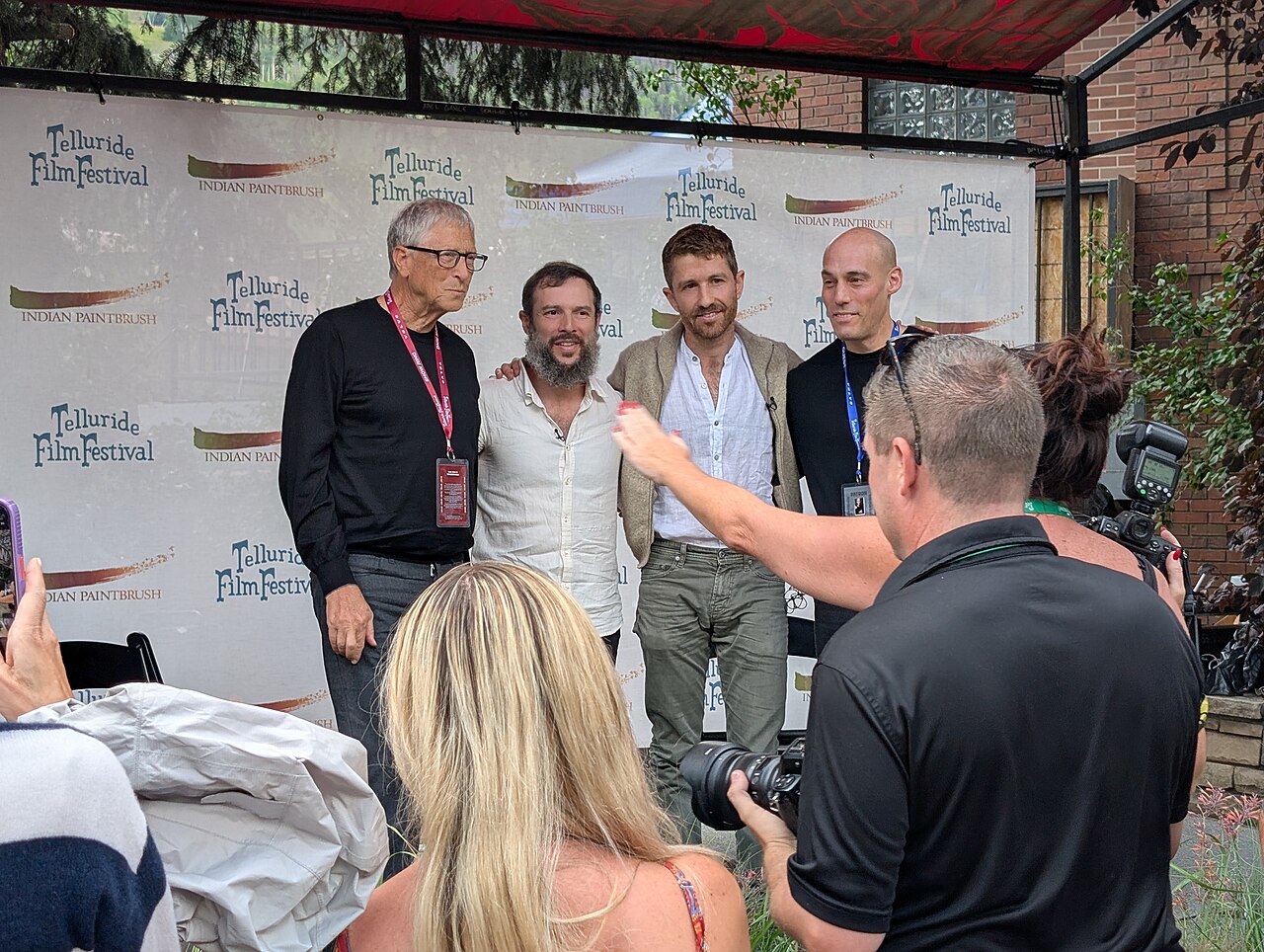ภาพประกอบ: Bill Gates at Telluride Film Festival
