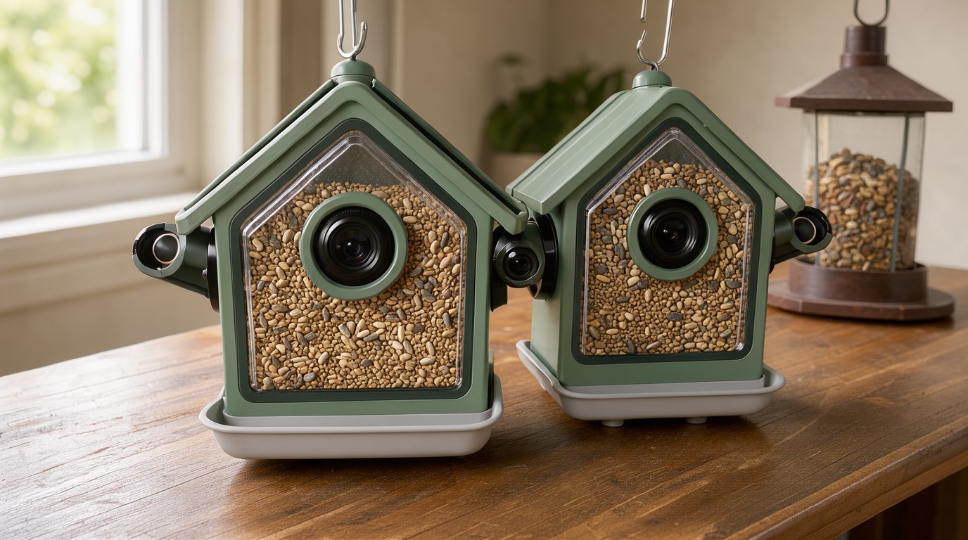 ภาพสร้างด้วย AI (ไม่ใช่ภาพถ่ายจริง) ประกอบข่าว Birdbuddy เปิดตัวกล้องดูนก Nook และ Home ราคาถูกกว่า Pro ที่เลิกขายแล้ว
