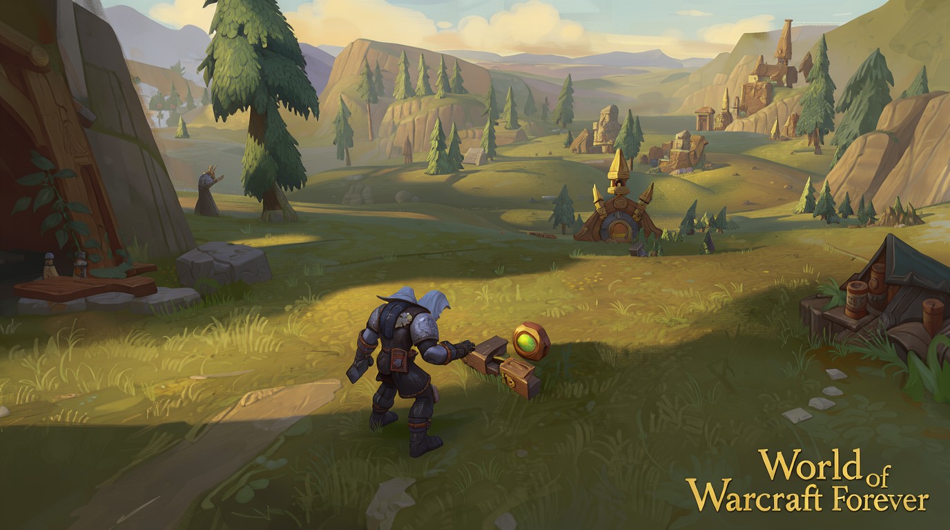 ภาพสร้างด้วย AI (ไม่ใช่ภาพถ่ายจริง) ประกอบข่าว Blizzard เผยแผนอัปเดต World of Warcraft Forever จะมาทุก 4 เดือน