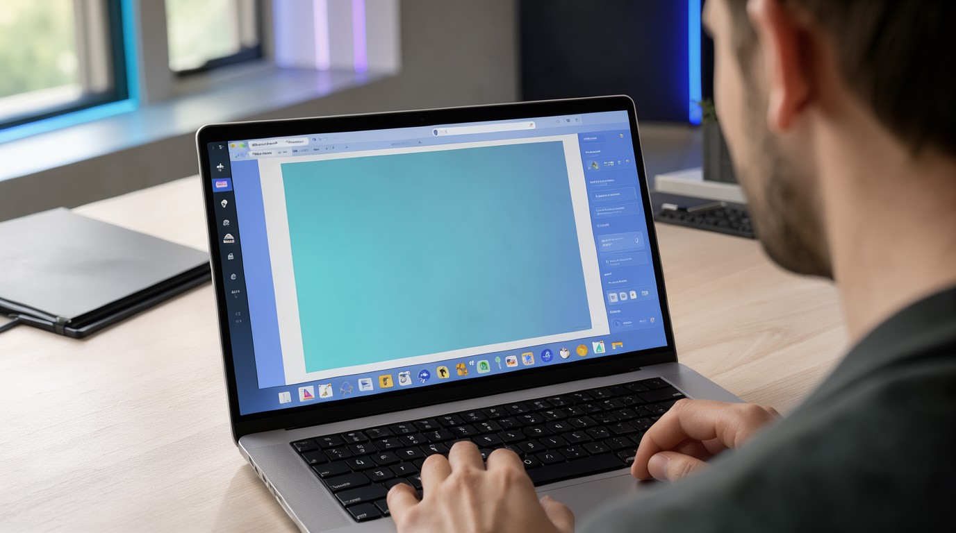 ภาพสร้างด้วย AI (ไม่ใช่ภาพถ่ายจริง) ประกอบข่าว Canva เปิดตัว Canva Craft โมเดล AI สร้างภาพที่คิดแผนผังก่อนวาด