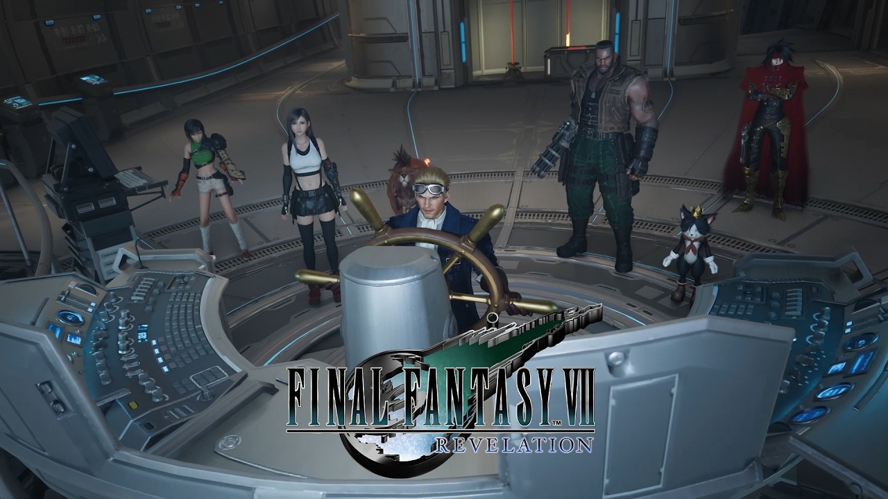 ภาพโปรโมตทางการจาก Square Enix ประกอบข่าว Square Enix ปล่อยคลิปเกมเพลย์ Final Fantasy 7 Revelation โชว์โชโกโบสีชมพู