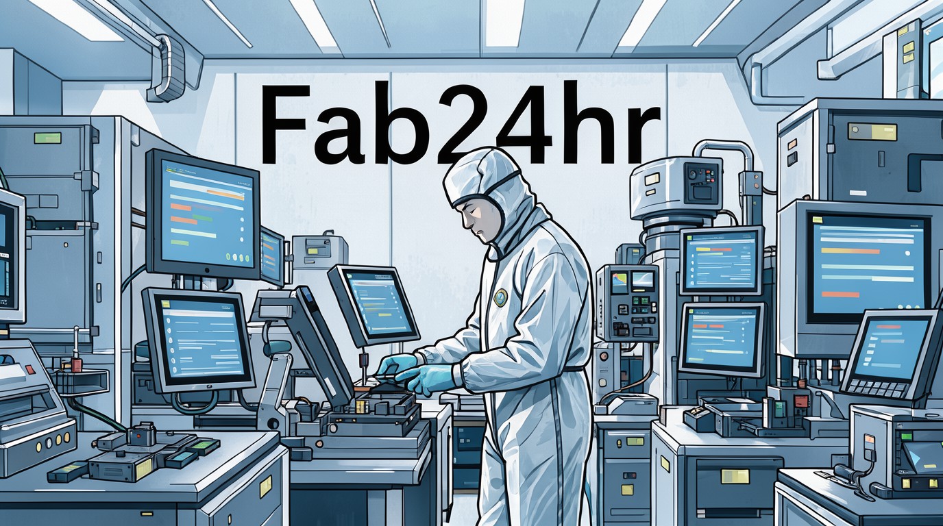 ภาพสร้างด้วย AI (ไม่ใช่ภาพถ่ายจริง) ประกอบข่าว เกม Fab24hr จำลองชีวิตพนักงานโรงงานชิปในไต้หวัน ดังจนคนทำงานจริงบอกเหมือนหนังสยองขวัญ