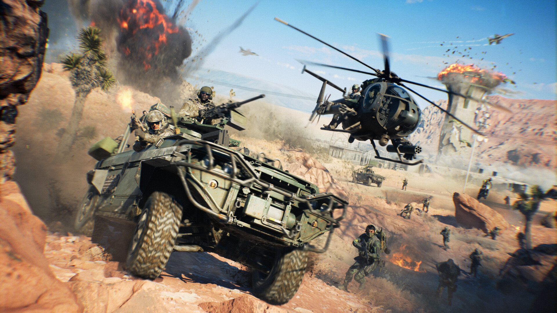 ภาพโปรโมตทางการจาก Battlefield Studios / Electronic Arts ประกอบข่าว Battlefield Studios คืนค่าอัตราการรับ XP ใน Battlefield 6 หลังผู้เล่นพบปัญหาได้น้อยลง