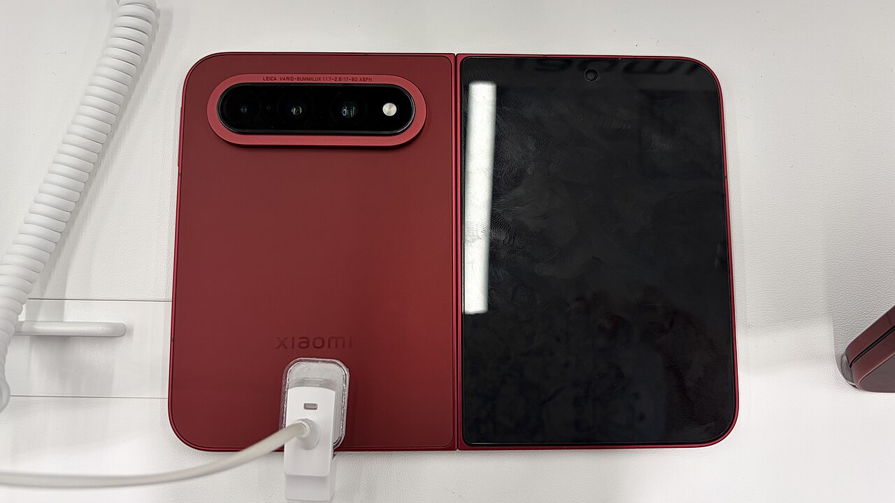 ภาพประกอบ: Xiaomi 18 Fold rear