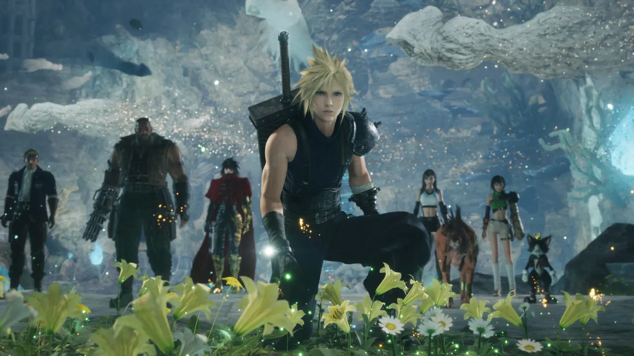ภาพโปรโมตทางการจาก Square Enix (ภาพประชาสัมพันธ์) ผ่าน IGN ประกอบข่าว IGN ทดลองเล่น Final Fantasy VII Revelation ช่วงต้นเกมพร้อมบอสไฟต์ใหม่