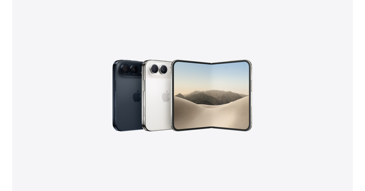 ภาพจาก Apple ประกอบข่าว 5 สิ่งที่ควรรู้ก่อนพรีออเดอร์ iPhone Duo มือถือจอพับตัวแรกของ Apple