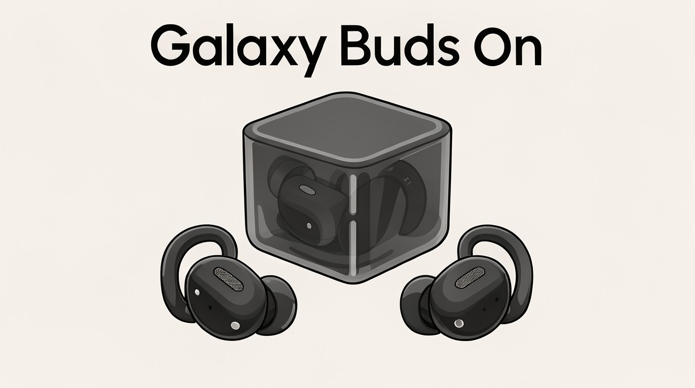 ภาพสร้างด้วย AI (ไม่ใช่ภาพถ่ายจริง) ประกอบข่าว หลุดวิดีโอ 360 องศา Galaxy Buds On คาดวางขายยุโรปต้นเดือนธันวาคม