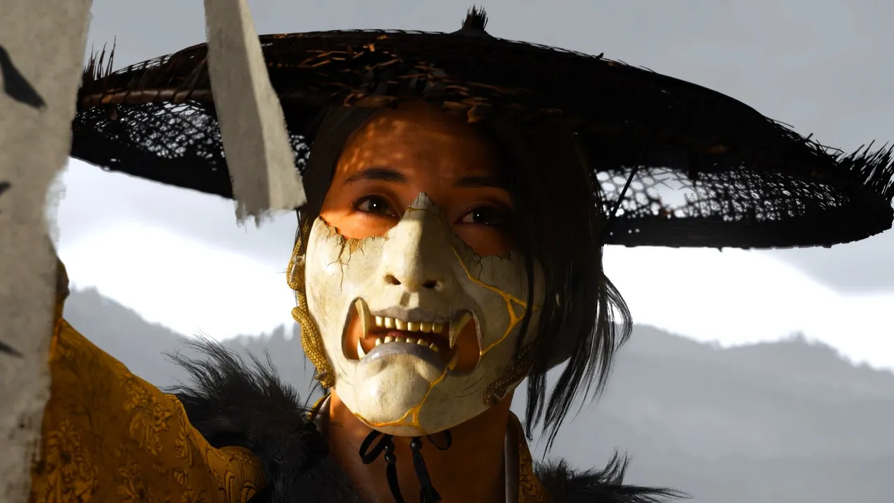 ภาพโปรโมตทางการจาก Sucker Punch Productions (ภาพประชาสัมพันธ์) ผ่าน IGN ประกอบข่าว นักวิเคราะห์ชี้ Ghost of Yotei ขายได้น้อยกว่า Tsushima แต่รายได้บน PS5 ยังแข็งแรง