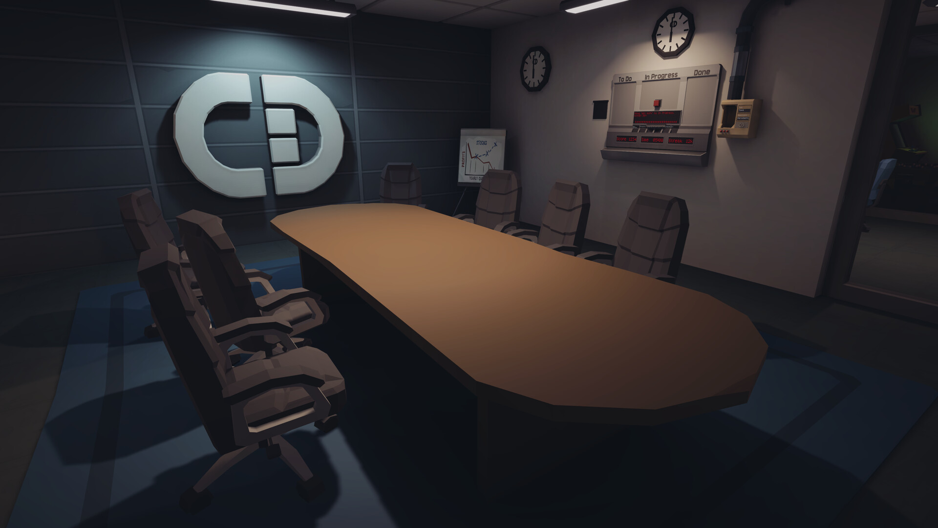 ภาพโปรโมตทางการจาก Shababeek Labs ประกอบข่าว เกม VR แนวออฟฟิศลึกลับ Good Morning [Employee Name] VR เปิดตัวตัวอย่างแรก