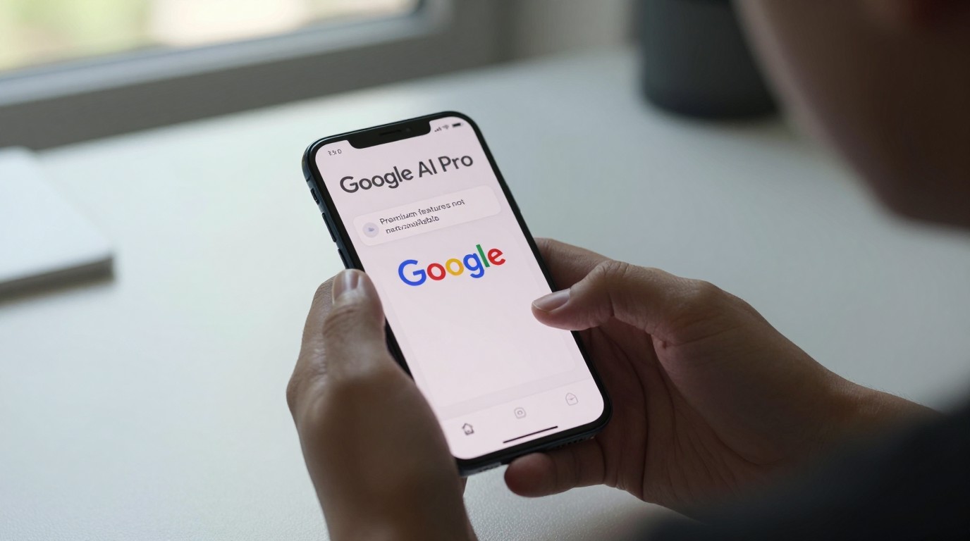 ภาพสร้างด้วย AI (ไม่ใช่ภาพถ่ายจริง) ประกอบข่าว ผู้ใช้ Google AI Pro รุ่นทดลองฟรีพบข้อจำกัดเข้าถึงฟีเจอร์ Argon และ Claude