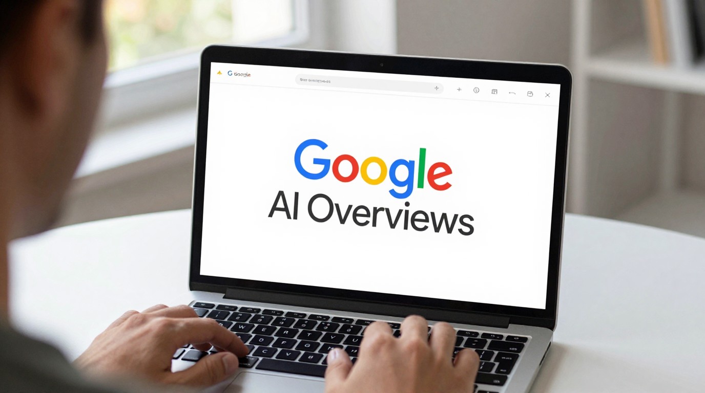 ภาพสร้างด้วย AI (ไม่ใช่ภาพถ่ายจริง) ประกอบข่าว Google ปรับ AI Overviews และ AI Mode ให้โชว์ลิงก์เว็บไซต์ต้นทางเด่นขึ้น