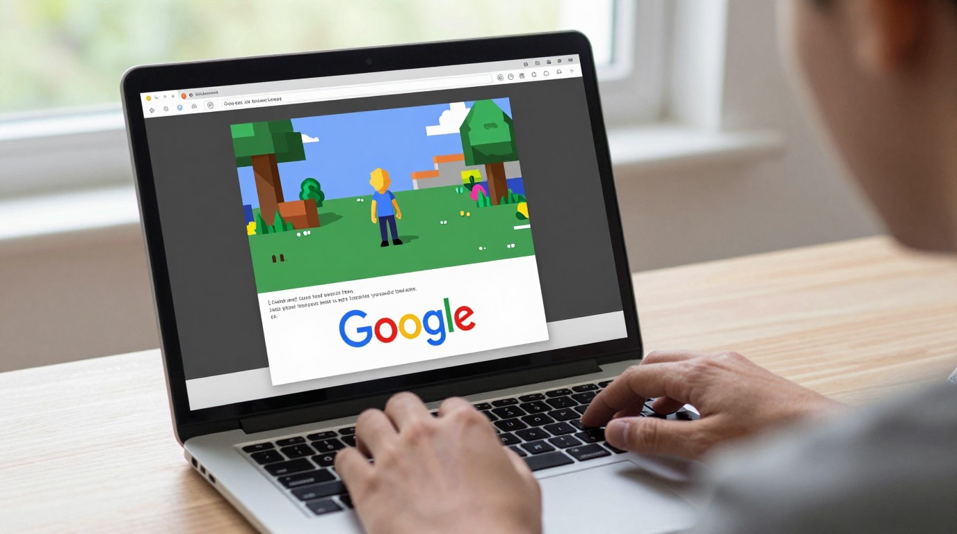 ภาพสร้างด้วย AI (ไม่ใช่ภาพถ่ายจริง) ประกอบข่าว Google เปิดตัว Playground แพลตฟอร์มสร้างเกมด้วย AI ผ่านเบราว์เซอร์