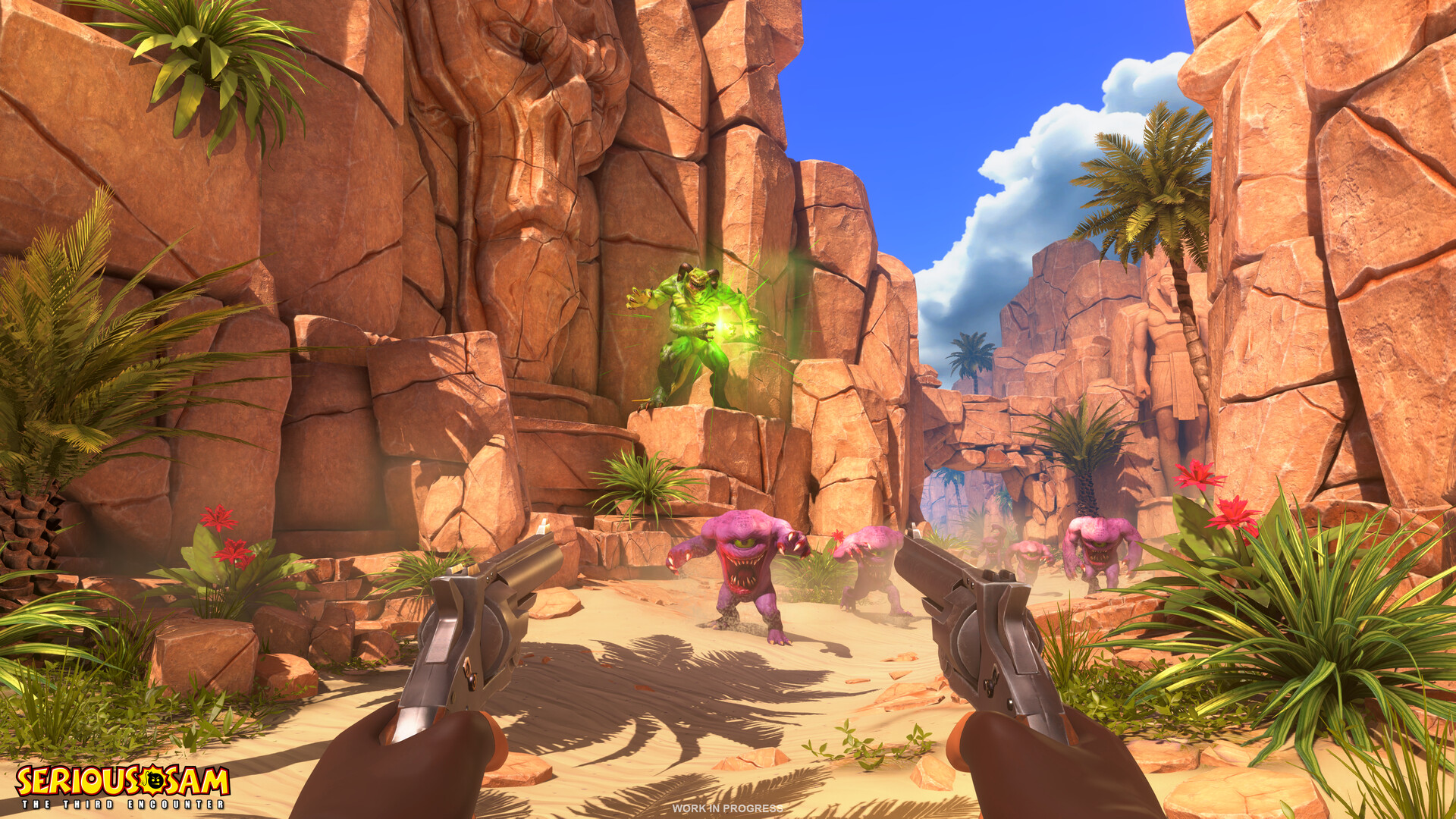 ภาพโปรโมตทางการจาก Croteam / Devolver Digital ประกอบข่าว Croteam ประกาศทำ Serious Sam: The Third Encounter ต่อเนื้อเรื่องจาก The Second Encounter