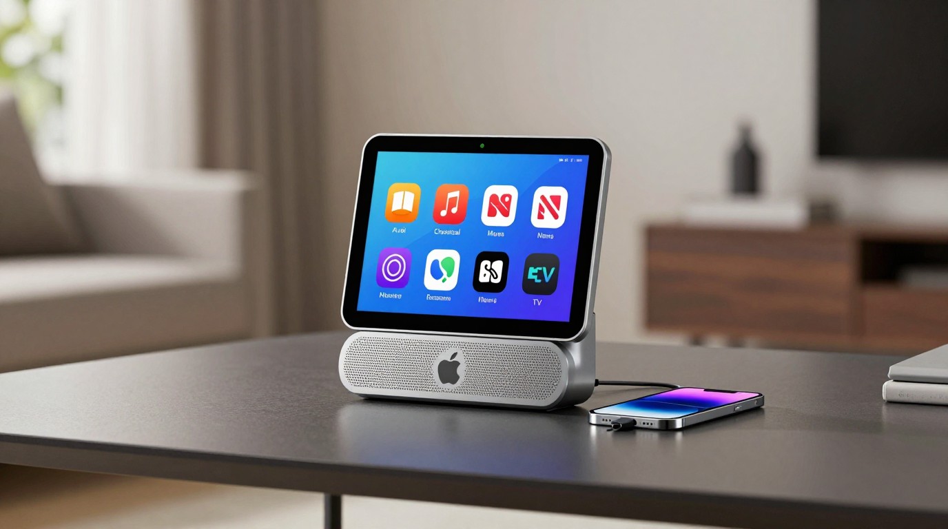ภาพสร้างด้วย AI (ไม่ใช่ภาพถ่ายจริง) ประกอบข่าว เปิดรายชื่อแอป Apple บน HomeView วันแรกพร้อมข้อจำกัดการเชื่อมต่อ iPhone