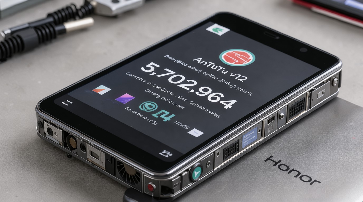 ภาพสร้างด้วย AI (ไม่ใช่ภาพถ่ายจริง) ประกอบข่าว Honor Win2 โชว์คะแนน AnTuTu 5,702,964 ก่อนเปิดตัว 21 ต.ค. นี้ที่จีน