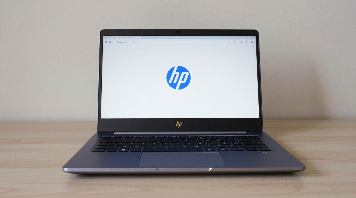 ภาพสร้างด้วย AI (ไม่ใช่ภาพถ่ายจริง) ประกอบข่าว รีวิว HP Googlebook 14 แล็ปท็อปฮาร์ดแวร์ยอดเยี่ยมแต่ติดข้อจำกัดของระบบปฏิบัติการ