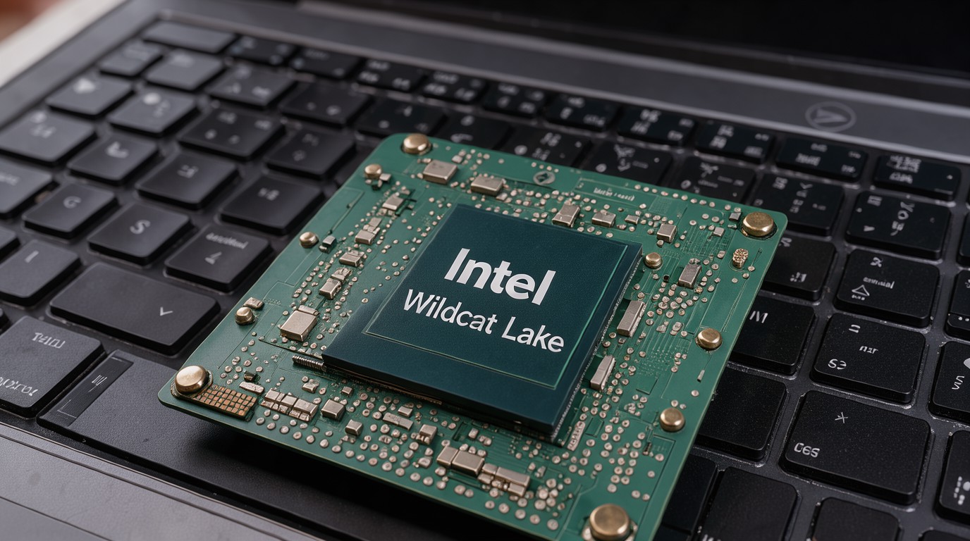 ภาพสร้างด้วย AI (ไม่ใช่ภาพถ่ายจริง) ประกอบข่าว Intel บอกชิปโน้ตบุ๊กราคาประหยัด Wildcat Lake ขายหมด ผลิตตามดีมานด์ไม่ทัน