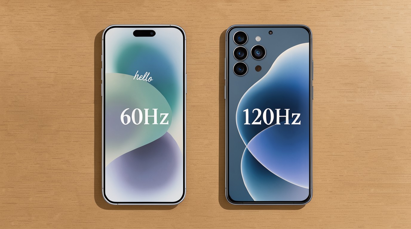 ภาพสร้างด้วย AI (ไม่ใช่ภาพถ่ายจริง) ประกอบข่าว หลุดสเปก iPhone 18e ยังจอ 60Hz เหมือนเดิม คาดมีชิป A20