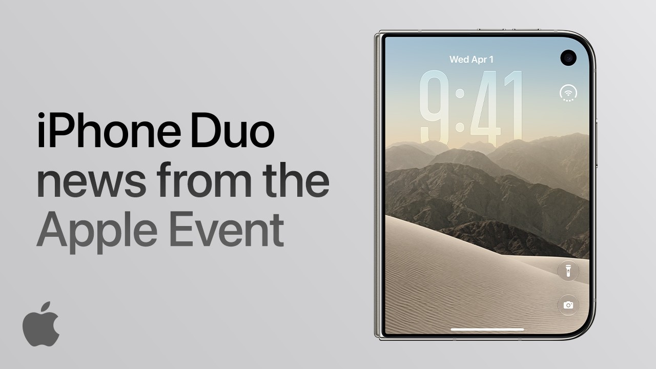 ภาพโปรโมตทางการจาก Apple ประกอบข่าว iPhone Duo ยอดจองแน่น ของขาดจนซื้อหน้าร้าน Apple Store ก็อาจไม่ได้