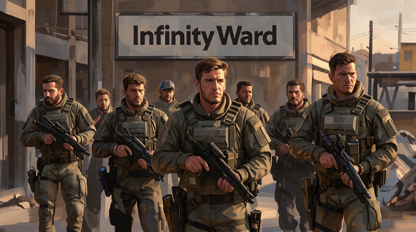 ภาพสร้างด้วย AI (ไม่ใช่ภาพถ่ายจริง) ประกอบข่าว Infinity Ward เผยยังไม่รู้ว่า MW4 คือจุดจบเนื้อเรื่อง Modern Warfare รีบูตหรือไม่