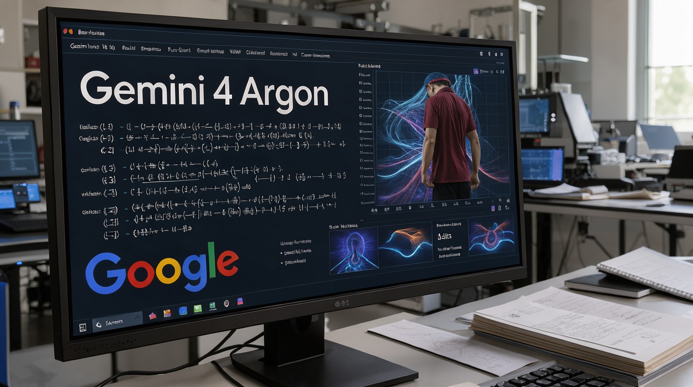 ภาพสร้างด้วย AI (ไม่ใช่ภาพถ่ายจริง) ประกอบข่าว Google ใช้ Gemini 4 Argon ช่วยขยายสมการแม่เหล็กฟิวชัน เจอคำตอบใหม่ในไม่กี่ชั่วโมง