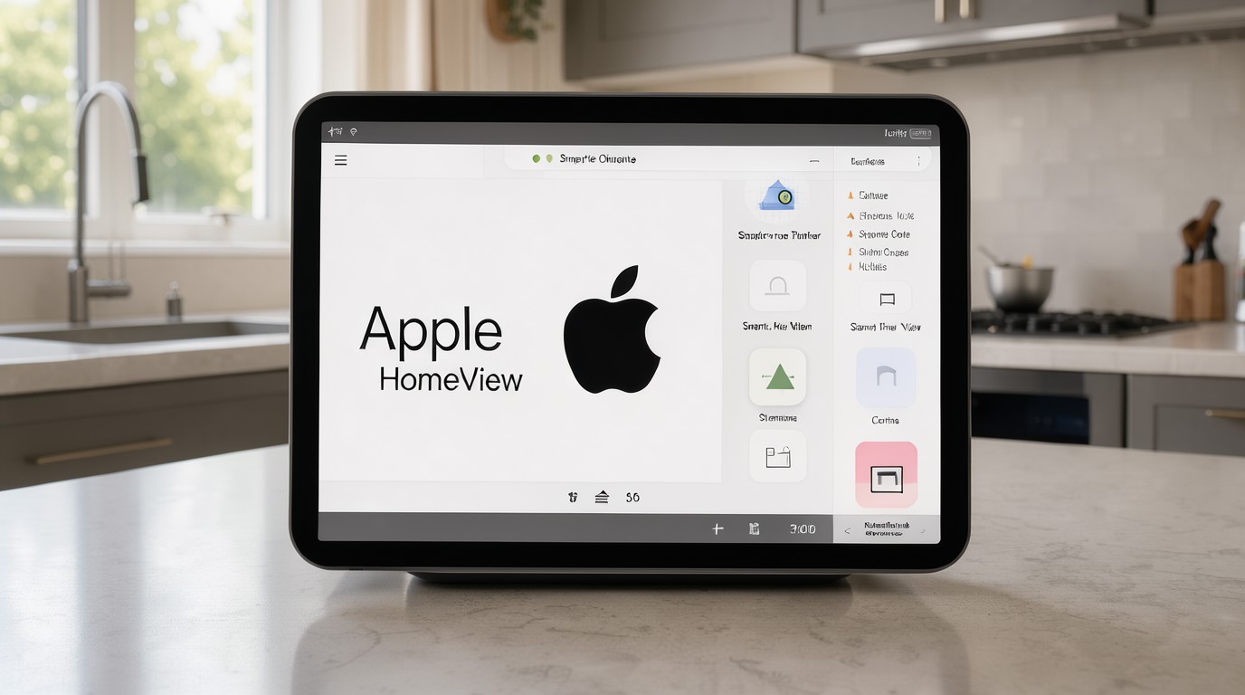ภาพสร้างด้วย AI (ไม่ใช่ภาพถ่ายจริง) ประกอบข่าว นักเขียน Android Authority มองสมาร์ตดิสเพลย์ซบเซา หวัง Apple HomeView เปลี่ยนเกม