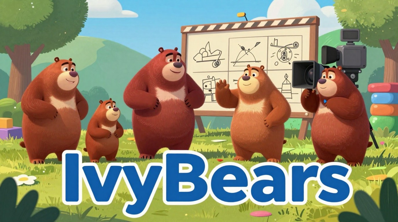 ภาพสร้างด้วย AI (ไม่ใช่ภาพถ่ายจริง) ประกอบข่าว IvyBears แบรนด์กัมมี่วิตามินบุกคานส์ หลังโด่งดังใน YouTube เตรียมทำหนังแอนิเมชันเต็มเรื่อง