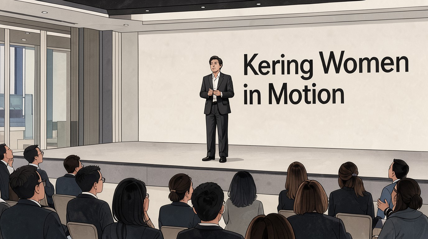 ภาพสร้างด้วย AI (ไม่ใช่ภาพถ่ายจริง) ประกอบข่าว Kore-eda เปิดงาน Kering Women in Motion ที่โตเกียว ชี้หนังญี่ปุ่นกำลังได้รับความสนใจทั่วโลก