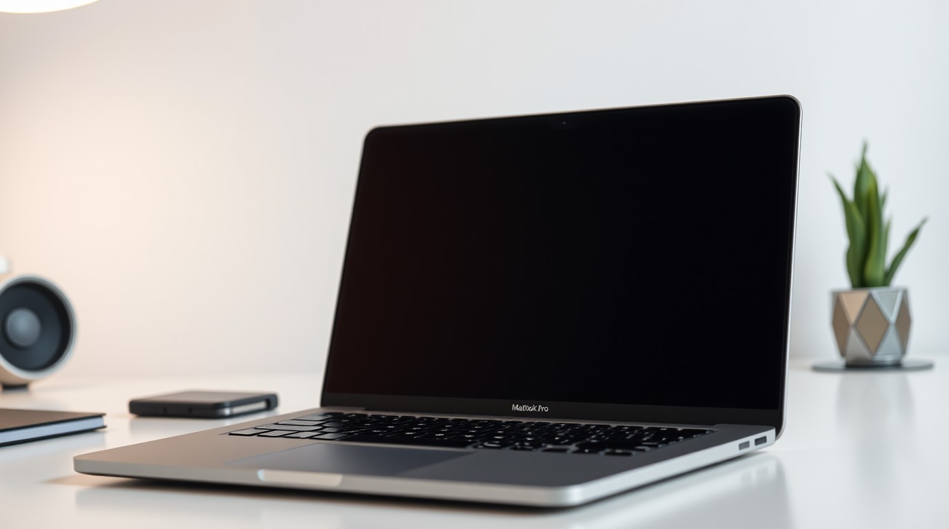 ภาพสร้างด้วย AI (ไม่ใช่ภาพถ่ายจริง) ประกอบข่าว Apple เตรียมเปิดตัว MacBook Pro ชิป M6 ปลายเดือนนี้ อัปเกรด 3 ด้านหลัก