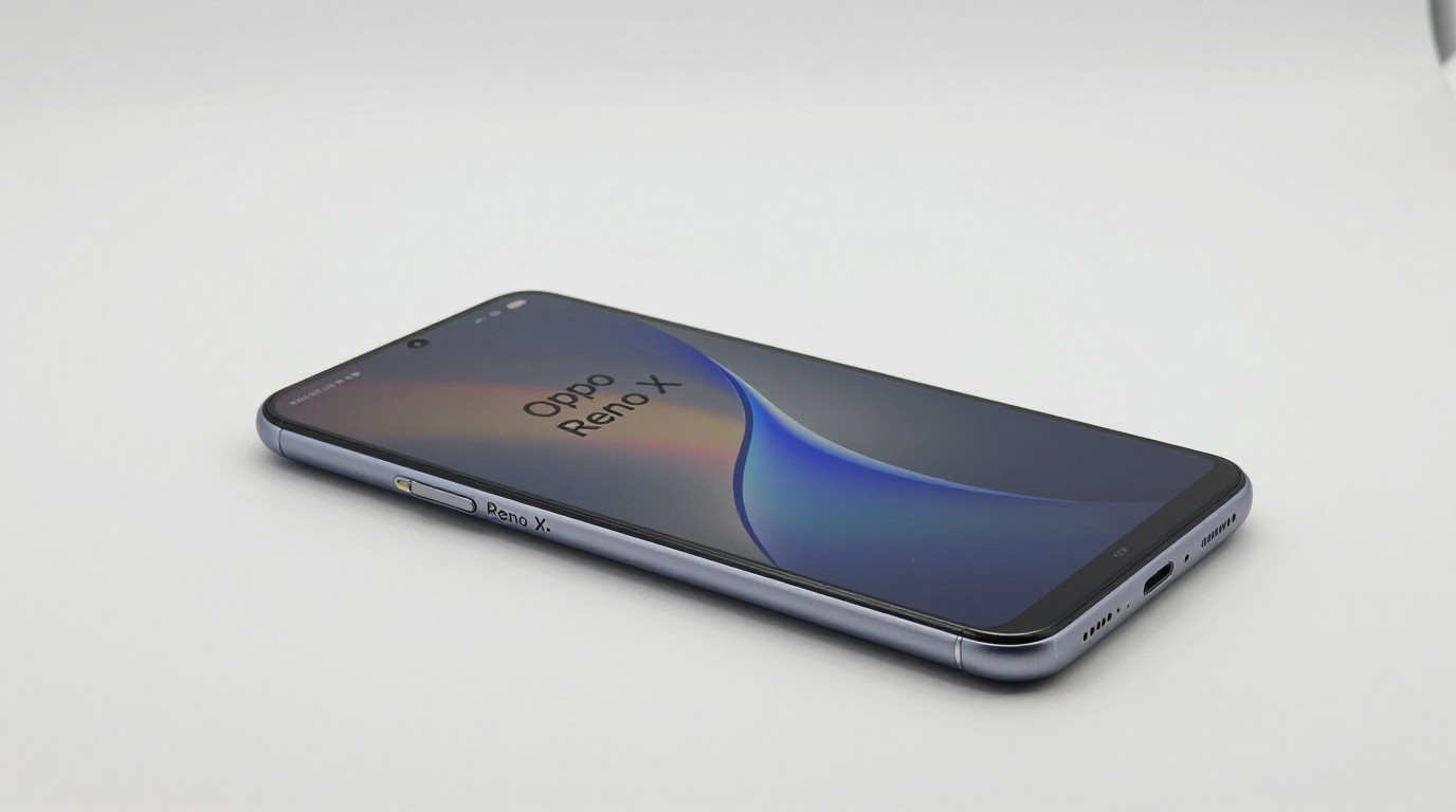 ภาพสร้างด้วย AI (ไม่ใช่ภาพถ่ายจริง) ประกอบข่าว หลุดสเปก Oppo Reno X มือถือจอยาวแบบ Huawei Pura X View กล้องหลัง 200MP