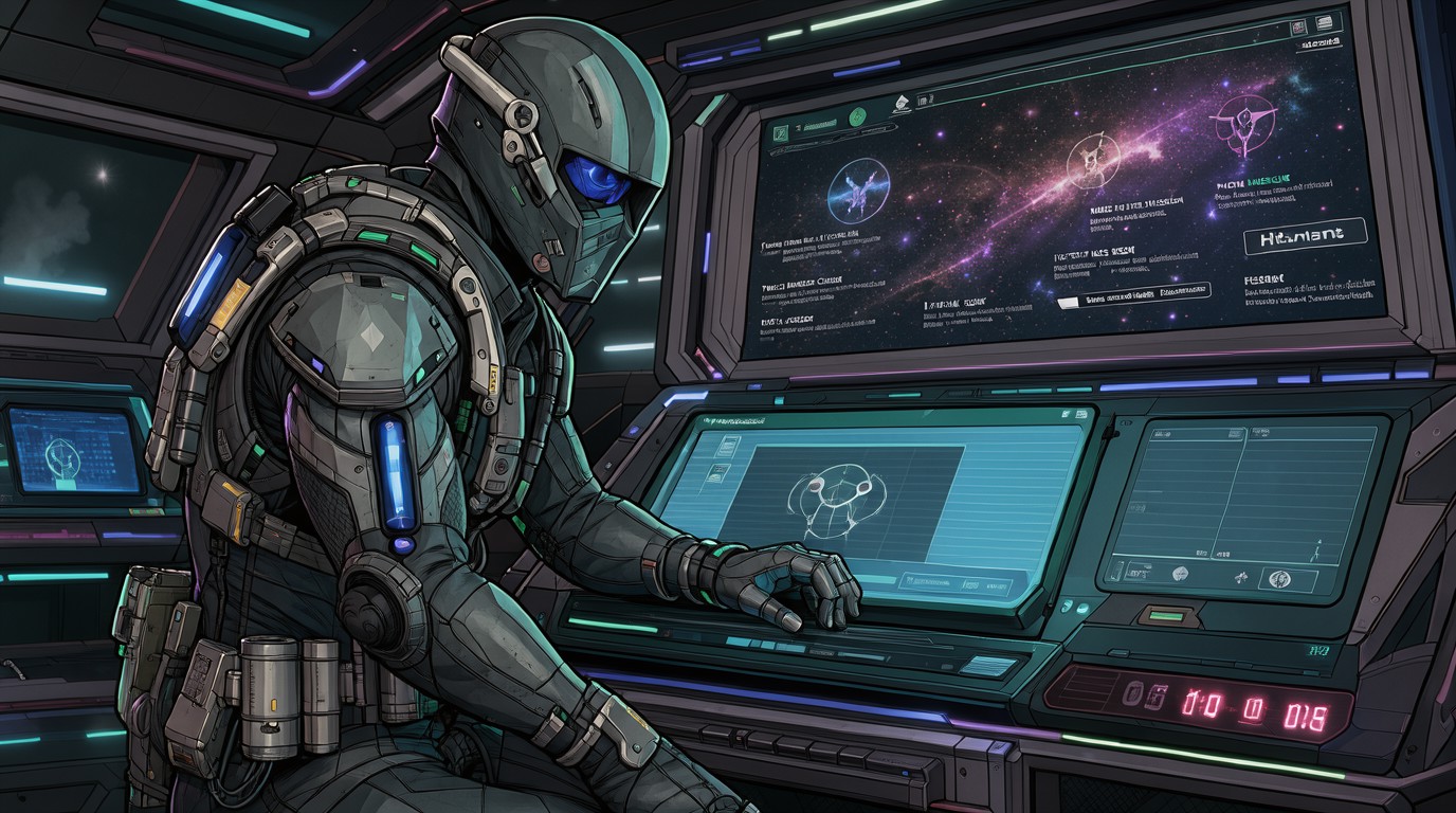 ภาพสร้างด้วย AI (ไม่ใช่ภาพถ่ายจริง) ประกอบข่าว หลุดรายละเอียดเกมเพลย์ Mass Effect 5 หลัง EA ยกเลิกเกมและปิด BioWare