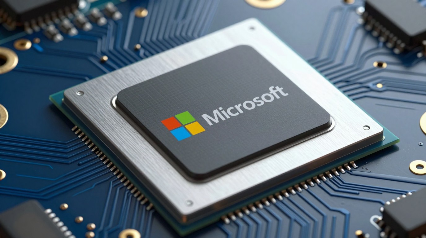 ภาพสร้างด้วย AI (ไม่ใช่ภาพถ่ายจริง) ประกอบข่าว Microsoft เปิดตัวชิป AI Maia 300 เตรียมใช้ปี 2027 อาจช่วยยกระดับ Teams และ Copilot
