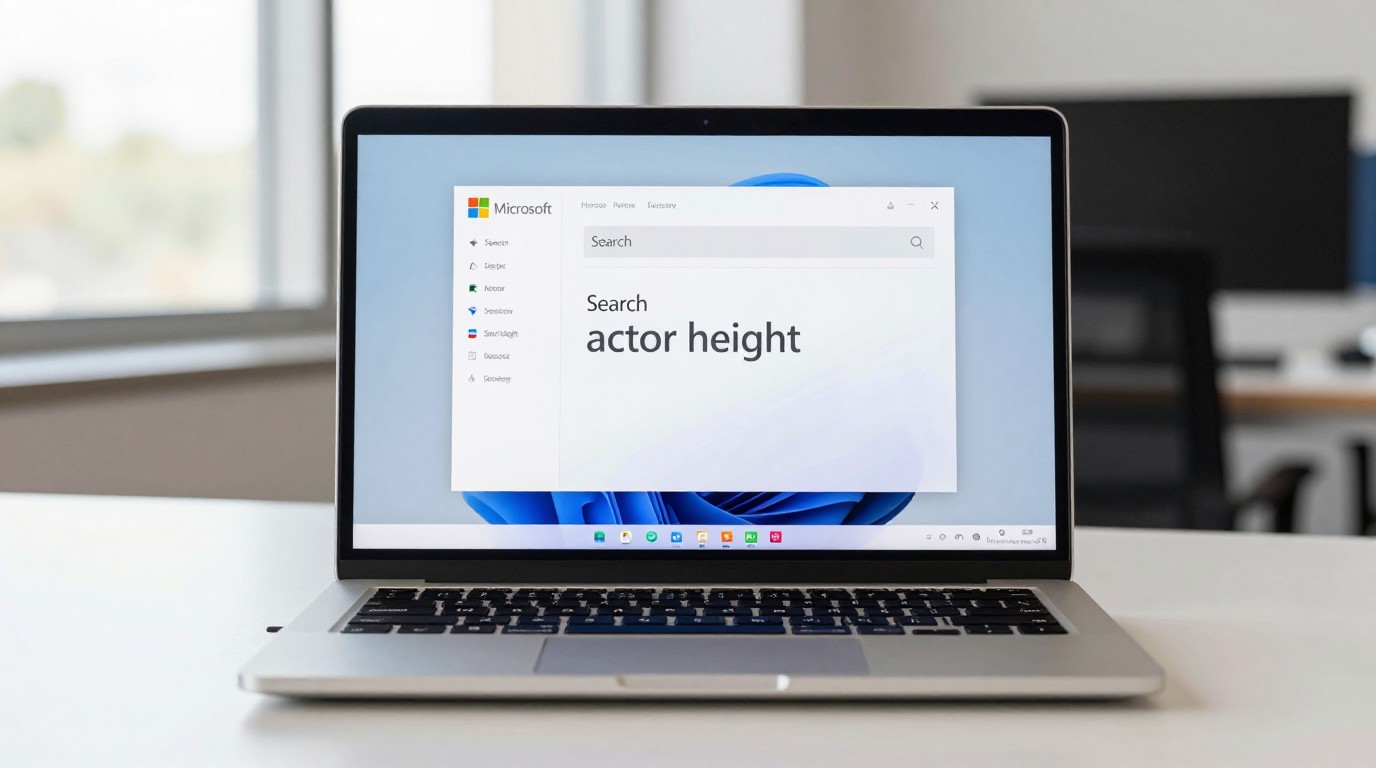 ภาพสร้างด้วย AI (ไม่ใช่ภาพถ่ายจริง) ประกอบข่าว Microsoft ปรับใหญ่ Windows Search ให้เร็วขึ้นและใช้งานเป็น launcher ได้