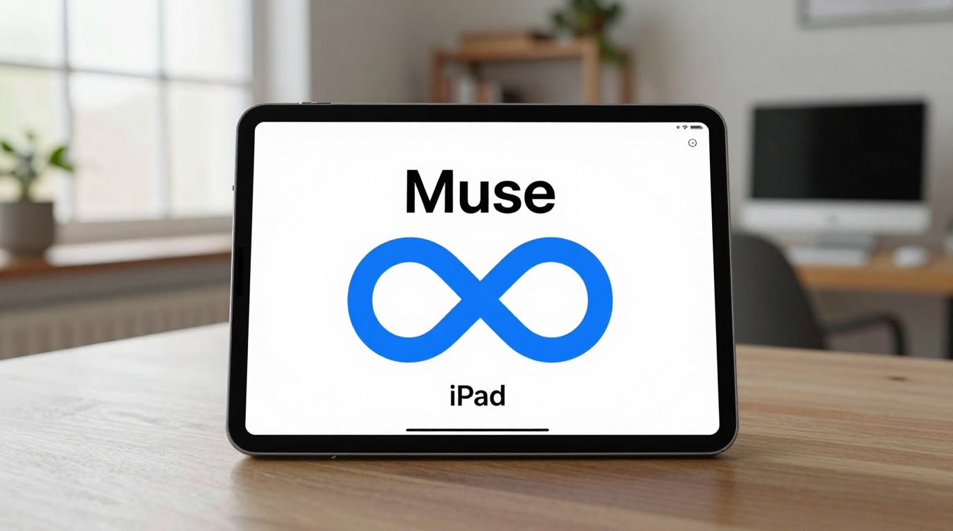 ภาพสร้างด้วย AI (ไม่ใช่ภาพถ่ายจริง) ประกอบข่าว Meta ปล่อยแอป Muse เวอร์ชัน iPad รองรับจอใหญ่และมัลติทาสกิ้งเต็มรูปแบบ