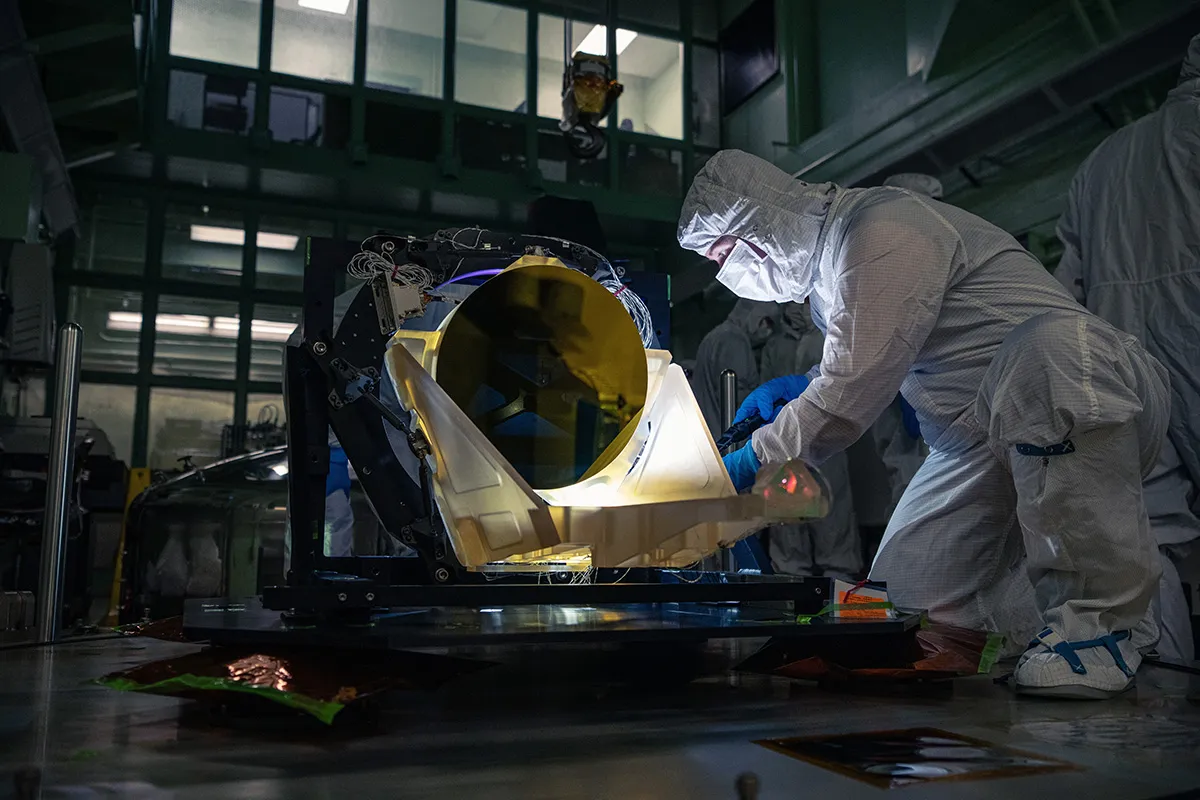 ภาพจาก NASA ประกอบข่าว NASA เดินหน้าสร้างกล้องโทรทรรศน์ทดสอบให้ภารกิจ LISA ตรวจจับคลื่นแรงโน้มถ่วง