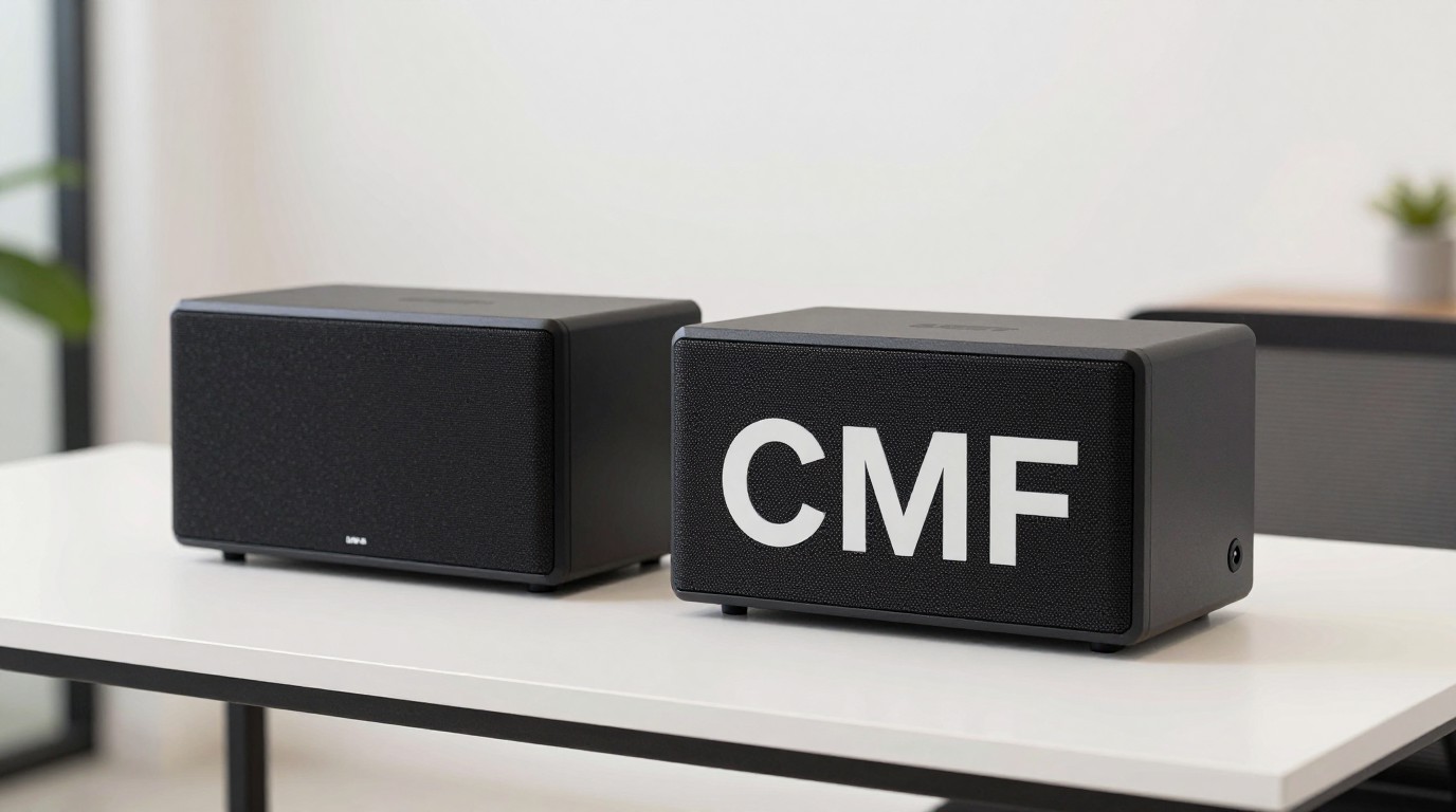 ภาพสร้างด้วย AI (ไม่ใช่ภาพถ่ายจริง) ประกอบข่าว CMF เปิดตัวลำโพงพกพารุ่นแรก Speaker S และ M ราคาเริ่ม 59 ดอลลาร์