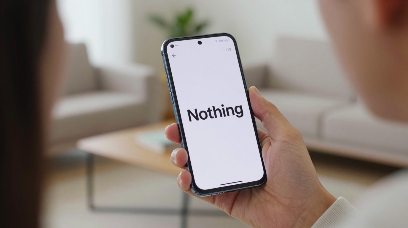 ภาพสร้างด้วย AI (ไม่ใช่ภาพถ่ายจริง) ประกอบข่าว Nothing ปล่อยอัปเดต Nothing OS 5.0 รุ่นเสถียรให้ Phone 3 เป็นเครื่องแรกที่ได้ Android 17