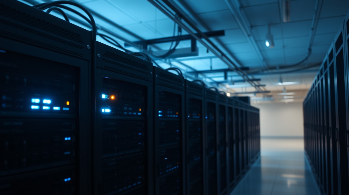 ภาพสร้างด้วย AI (ไม่ใช่ภาพถ่ายจริง) ประกอบข่าว หุ้น Nvidia, Oracle, CoreWeave ร่วงทั้งกระดาน หลังรายได้จริงของ OpenAI ต่ำกว่าที่เคยรายงาน
