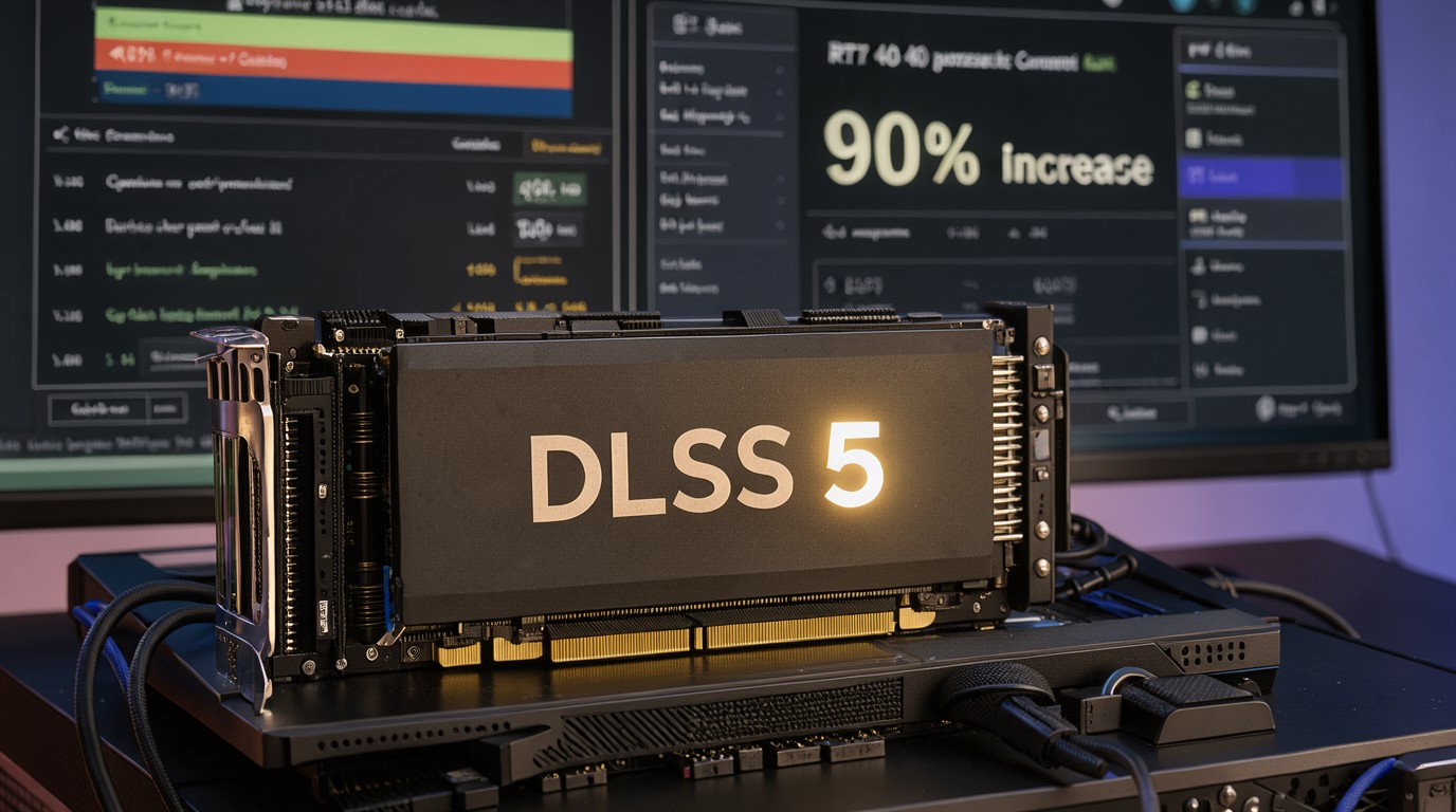 ภาพสร้างด้วย AI (ไม่ใช่ภาพถ่ายจริง) ประกอบข่าว โมดเดอร์ดึง DLSS 5 เวอร์ชันใหม่มาใส่เกมที่ไม่รองรับ แรงกว่าเวอร์ชันหลุดถึง 90%