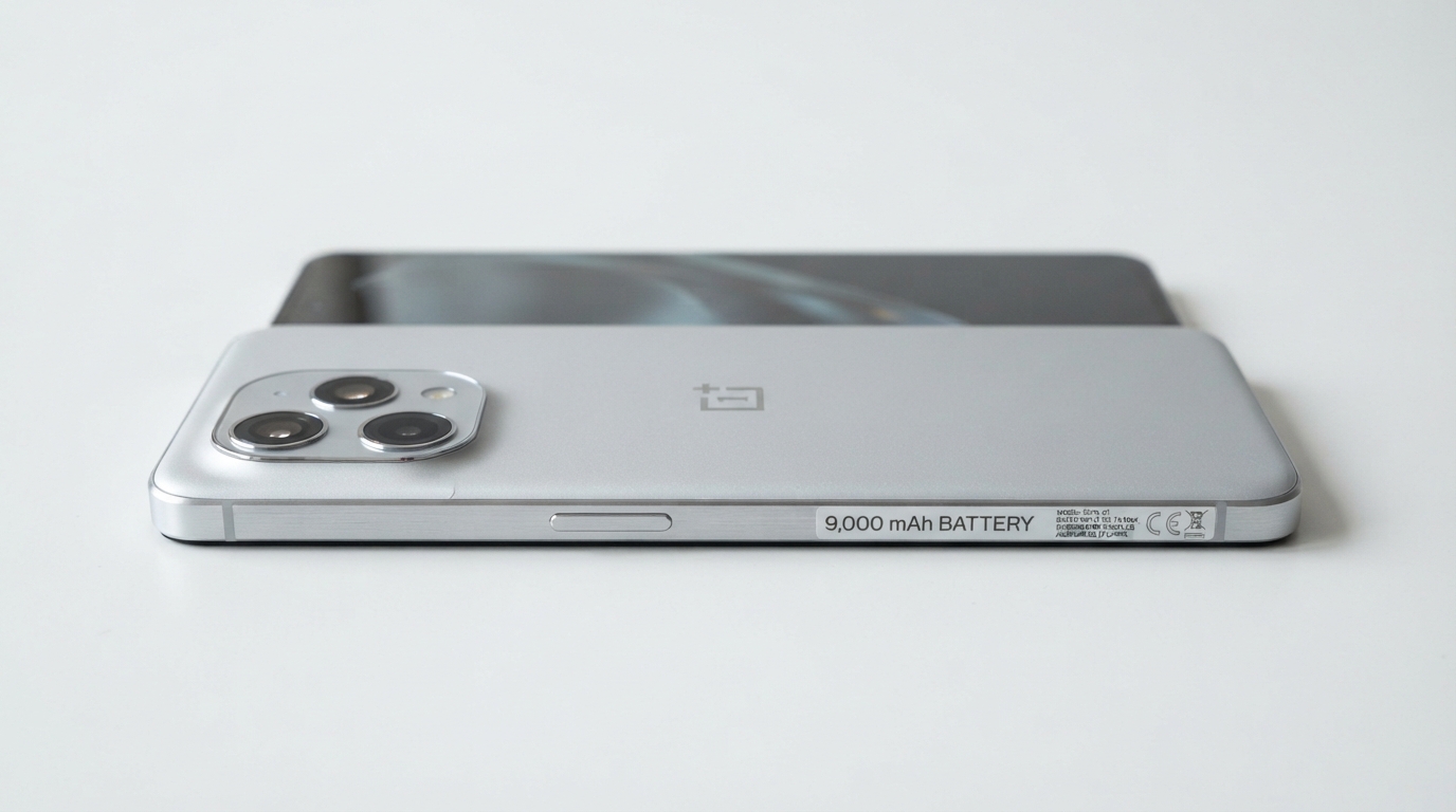 ภาพสร้างด้วย AI (ไม่ใช่ภาพถ่ายจริง) ประกอบข่าว OnePlus 16 เปิดตัวในจีน แบตเตอรี่ 9,000 mAh แต่ไม่วางขายตลาดโลก
