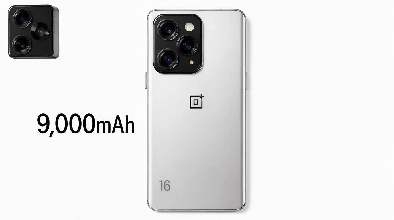 ภาพสร้างด้วย AI (ไม่ใช่ภาพถ่ายจริง) ประกอบข่าว OnePlus 16 เปิดตัวแบตอึด 9,000mAh ขายเฉพาะจีน ยอดขายทะลุ 70,000 เครื่องใน 1 ชั่วโมง