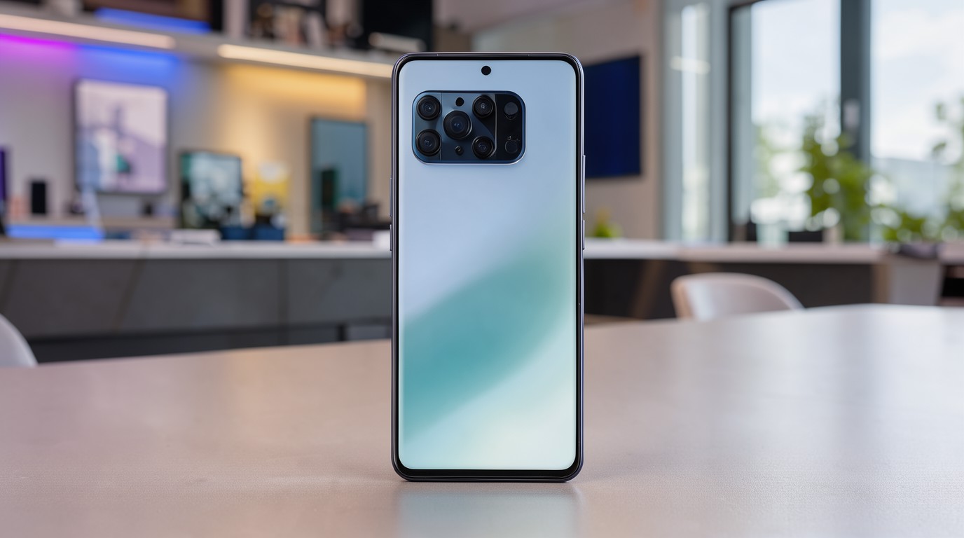 ภาพสร้างด้วย AI (ไม่ใช่ภาพถ่ายจริง) ประกอบข่าว OnePlus Turbo Pro ลือใช้ชิป Snapdragon 8 Gen 5 Pro ตัวใหม่ก่อนใคร
