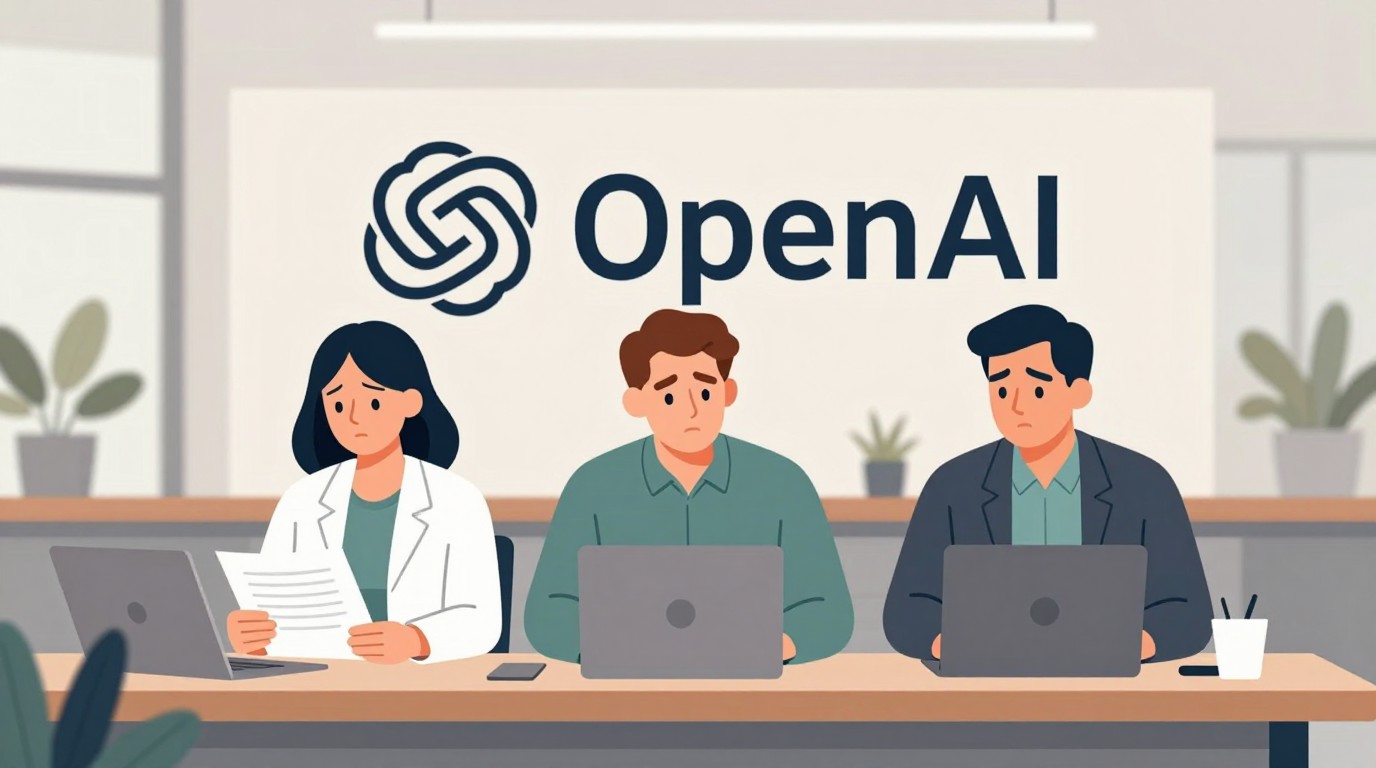 ภาพสร้างด้วย AI (ไม่ใช่ภาพถ่ายจริง) ประกอบข่าว OpenAI ปกป้องการไล่นักวิจัยความปลอดภัย 3 คน ยันไม่เกี่ยวกับการเปิดเผยข้อกังวล