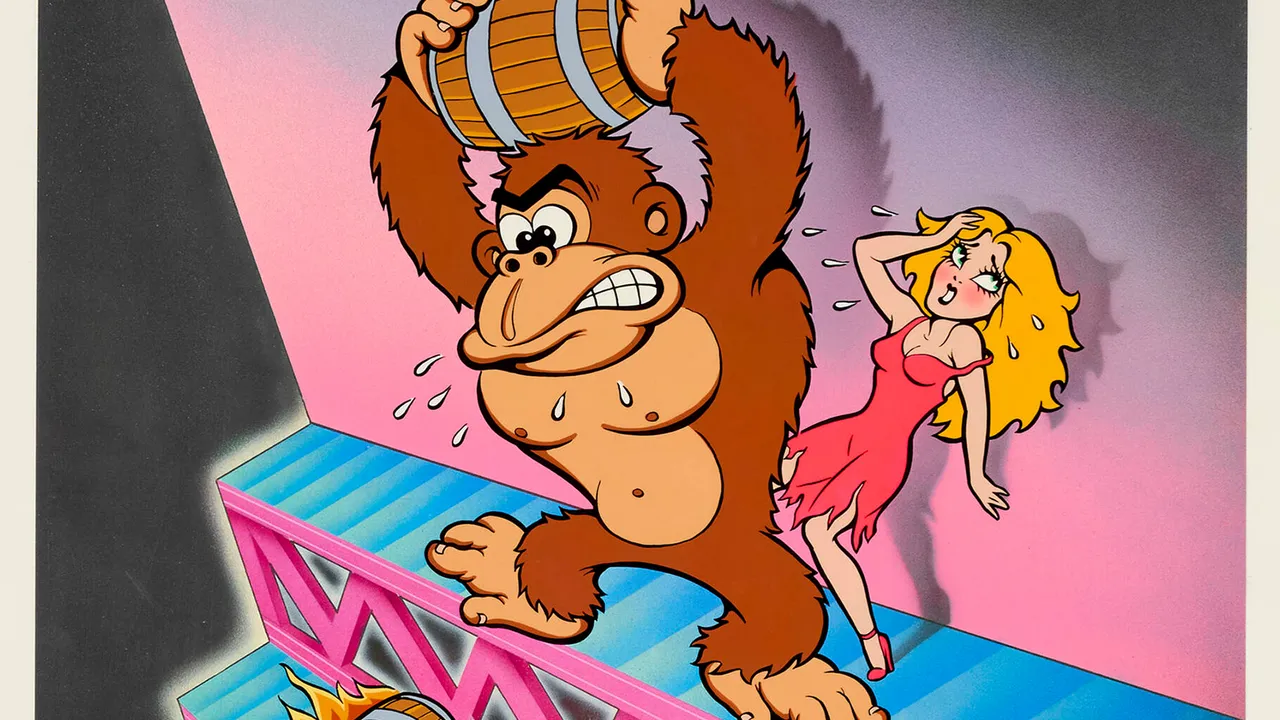 ภาพโปรโมตทางการจาก Nintendo (ภาพประชาสัมพันธ์) ผ่าน IGN ประกอบข่าว โปสเตอร์ Donkey Kong ปี 1981 ที่เกือบถูกทิ้ง ขายประมูลได้ 329,400 ดอลลาร์ แพงสุดในวงการ